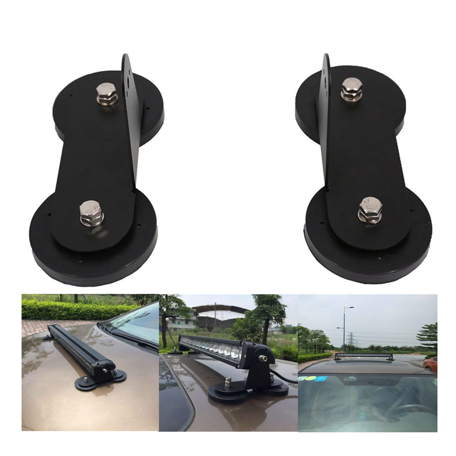 Best No Drill Led Light Bar Roof Mount