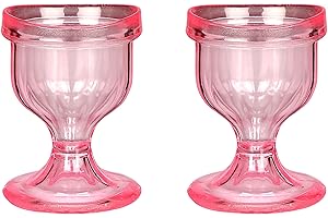 HEALTHGOODSIN Eye Wash Cup Set of 2 for Keep Your Eyes Clean and Healthy - Pink Color