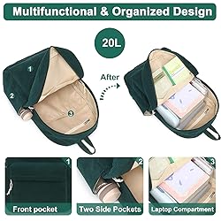 Bluboon Backpack for School Girls Backpack Cute