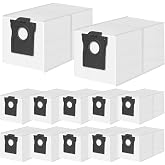 12 Pack Dust Bags for Dreame L40/L40s/AE/CE/L50/L60/D30/L10/L10s Pro Ultra | X60 Max/X50/X40/Aqua10/Mova E40/P10/P20/P70/P50 Pro/Z60 Ultra Vacuum Cleaner, 3.2L Large Capacity Bags Replacement