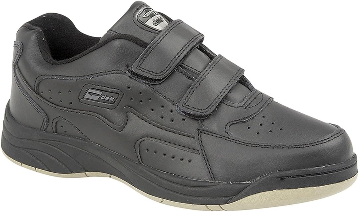 mens velcro trainers wide fitting