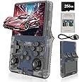 Hedlaoy R40S Pro Handheld Game Console,30000 HD Games Mini Retro Gaming Console,3.5-Inch IPS Screen,Built in 45 Emulators,256GB SD Card,3800mAh Battery
