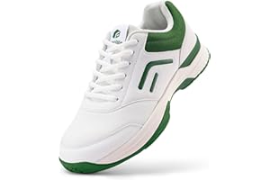 FitVille Wide & Extra Wide Pickleball Shoes Men Tennis Racquetball Squash Shoes for Men All Court with Arch Support-Tennis V3