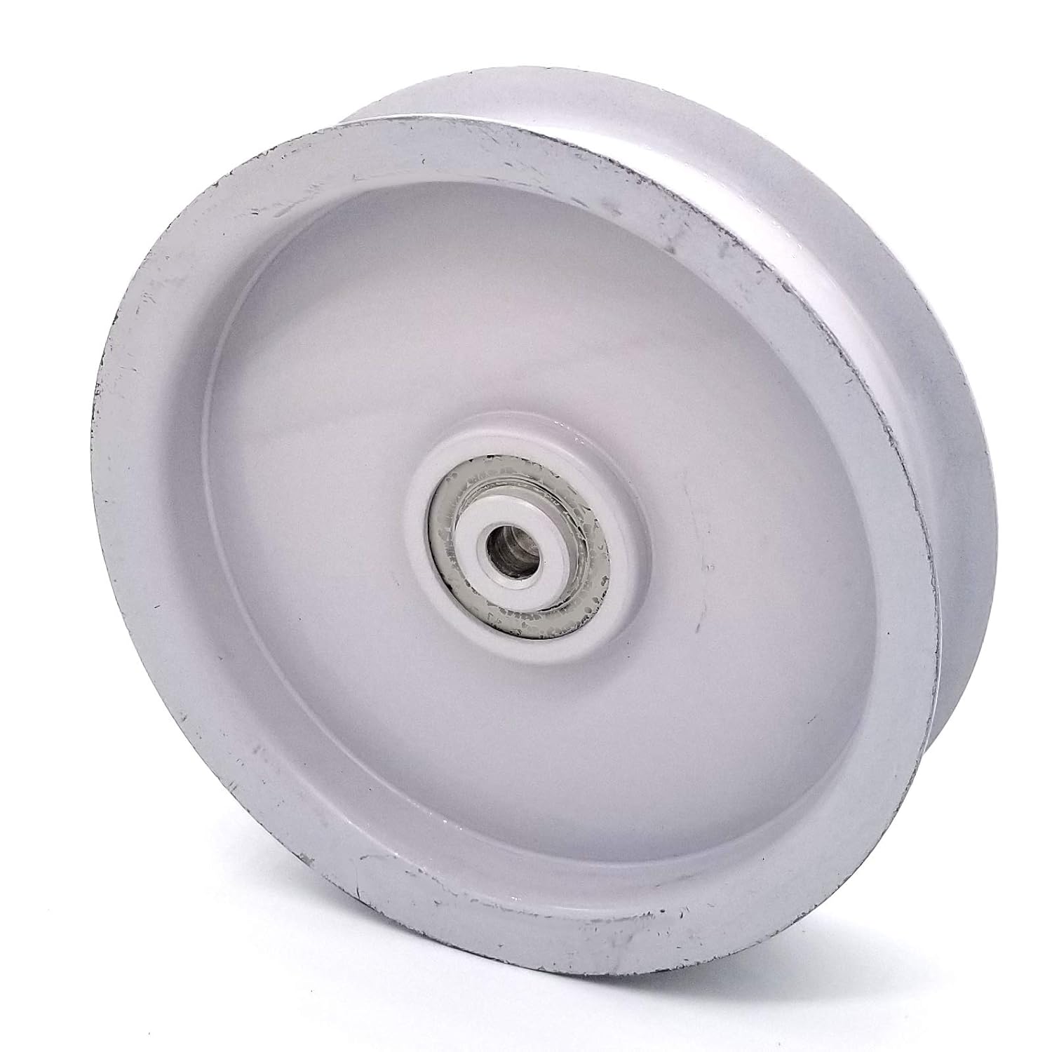 Flat Idler Pulley Steel 5 Flat Dia 3/8 Bore tillescenter Pulleys