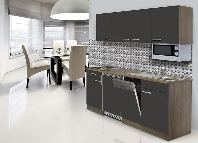 respekta CERAN Single Cocina - Bloque de Cocina (195 cm York de ...