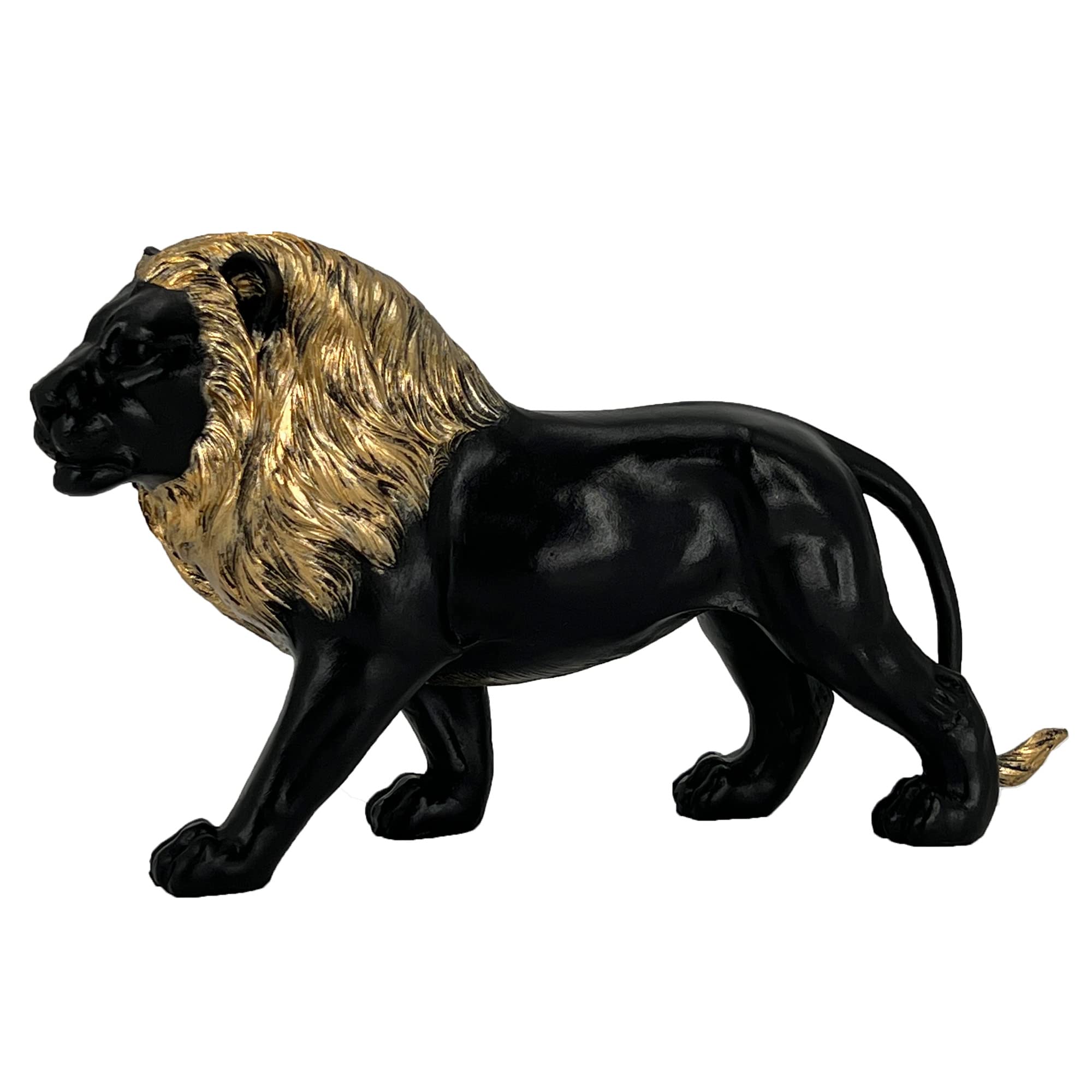 Photo 1 of LAIKEARTS Lion Statue, Decor Statue, Desk Decor, Room Decor, Home Decor, Modern Art Sculpture, Handmade Resin Animal Statue, Gift for Women?Brother?Friend