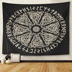 FFJJ Tapiz Tapices De Tela Tapiz De Mandala Decoración del Hogar Blanco