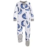 Burt's Bees Baby baby boys Pajamas, Zip-front