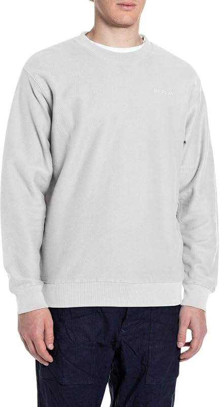 Ivory 409 - Felpa da Uomo, Taglia L