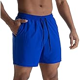 AITLGINVEN Men's Sports Running Shorts 5" Athletic Gym Workout Shorts Basketball Tennis Short with Zip Pocket