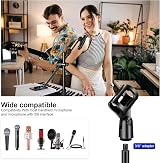 Aokeo Microphone Stand Floor Tripod with Boom Tablet Holder Carry Bag view 5