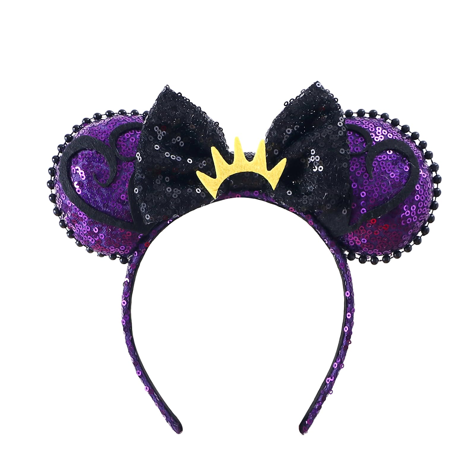 KARETT Mouse Ears Headbands for Girls and Women Halloween Christmas Princess Party Decorations