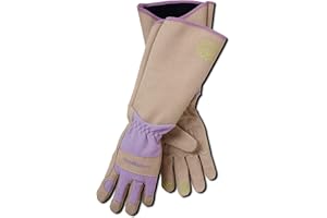 MAGID GLOVE & SAFETY MAGID HandMaster Professional Rose Pruning Gloves, 1 Pair, Size 9/Large, BE195T