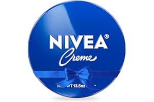 NIVEA Creme Body, Face and Hand Moisturizing Cream for All Skin Types, Rich Body Moisturizer with Provitamin B5, 13.5 Oz Tin