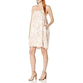 Lucky Brand Womens Printed Mini Smocked Dress