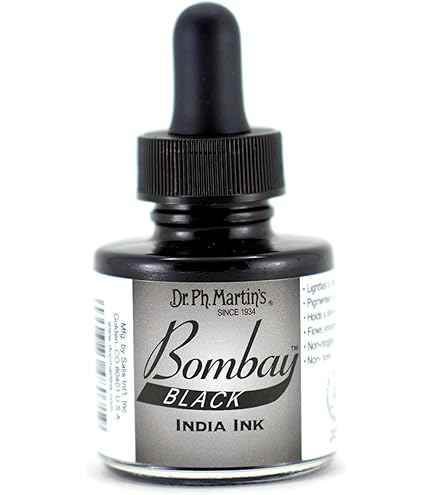 Amazon.com: Dr. Ph. Martin's Bombay India Ink (Set 1) Ink