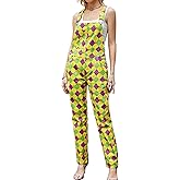 YXLUOKY Jumpsuits for Women Fashion Overalls Printed Pants Bibs Coveralls Festival Outfits Regalo para Mujer