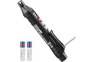 2 in 1 Gas Leak Detector, IVOLWIN Natural Gas Leak Detector with Foldable Screwdriver, Audible & Visual Alarm, Portable Gas Detector for Home Natural Gas, Methane, Propane and Combustible Gases