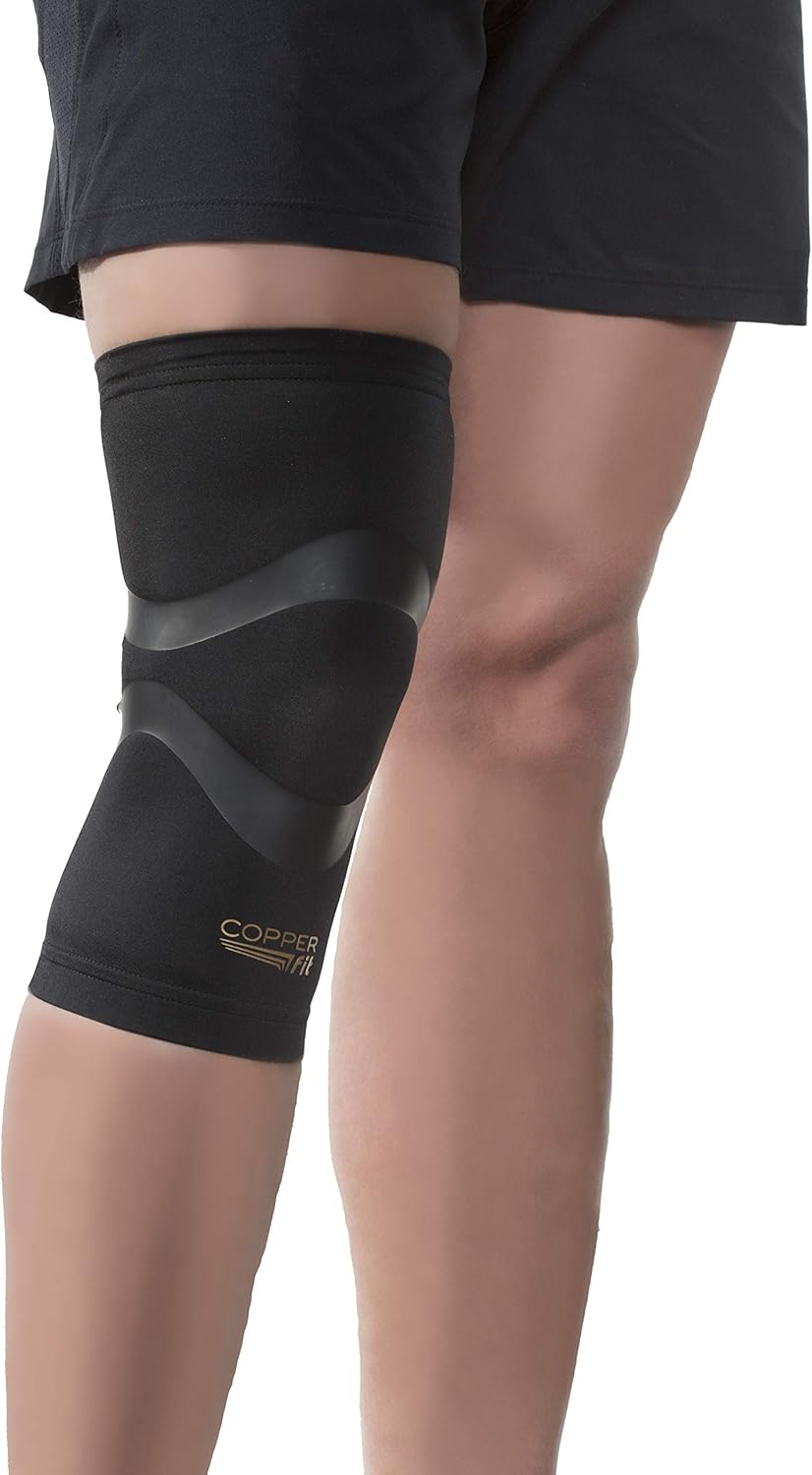 Copper Fit Pro Series Compression Knee Sleeve,Packaging may Vary: Clothing