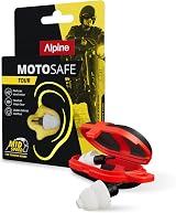Alpine MotoSafe Tour Reusable Ear Plugs Motorcycle Hearing Protection