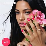 Kanorine Gel Nail Polish Red Colour Soak Off UV LED 10ml A11 view 2