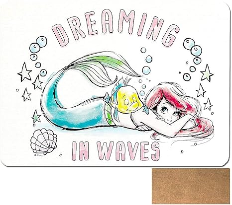 Amazon 日本でアスベスト検査済 珪藻土バスマット 日本製紙やすりセット ディズニー プーさん カラー チップとデール ミッキー アリエル 猫 大きい L 水切り 珪藻土バスマット 足拭きマット お風呂 かわいい おしゃれ 子供に アリエル 並行輸入品 浴室足ふき