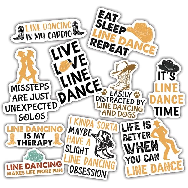 Line Dance Makeup Tasche „Line Dance Is My Cardio“ – Waschbar, Viel Platz, Perfekt Für Country-Fans