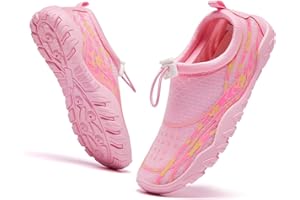 JouraLiyon Kids Water Shoes Toddler Girls Boys Wide Barefoot Aqua Socks Non-Slip,Breathable,Quick Dry,Beach,Swim,Pool