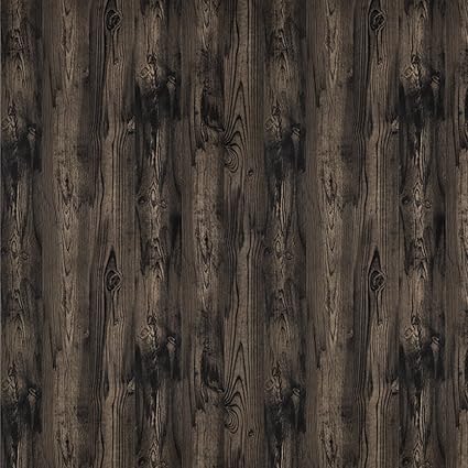 Wopeite Wood Grain Contact Paper Self Adhesive Diy Peel And Stick Removable Decorative Distressed Wood Brown Home Office Furniture Living Room
