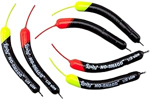 Lindy No-Snagg Slip Sinker Banana-Shaped Fishing Sinker - Enables Anglers to Fish Unfishable Areas