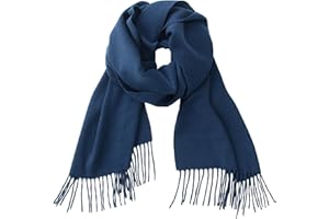 CALVIN & OLIVIA Ultra-Soft Winter Cashmere Feel Scarf Warm Long Unisex Winter Scarves Perfect Holiday Gift for Women Men