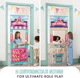 Playhouse Pop Up Play Town Ice Cream Shop Doorway Curtain 3-7 view 5