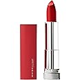 Maybelline Color Sensational Made for All Lipstick, Crisp Lip Color & Hydrating Formula, Red For Me, Red, 1 Count