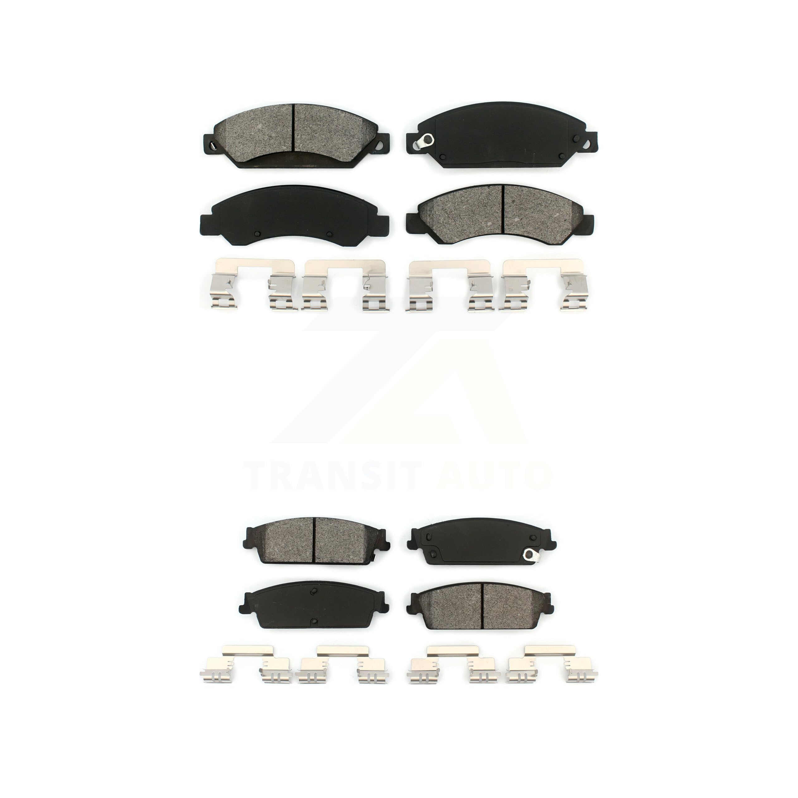 SIM Front Rear Semi-Metallic Brake Pads Kit