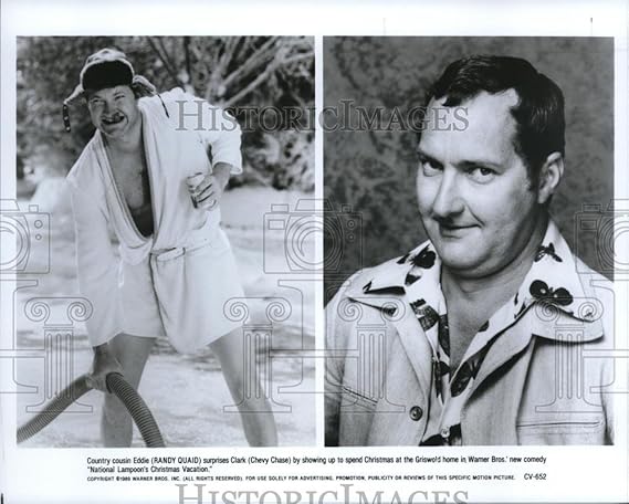 Amazon.com: 1989 Press Photo Randy Quaid of National Lampoons Christmas