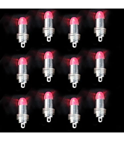 SHINEOFI – Set De 24 Mini Luces LED Para Casa De Muñecas, 12 Cálidas Y 12 Coloridas, Funcionan Con Pila De Botón