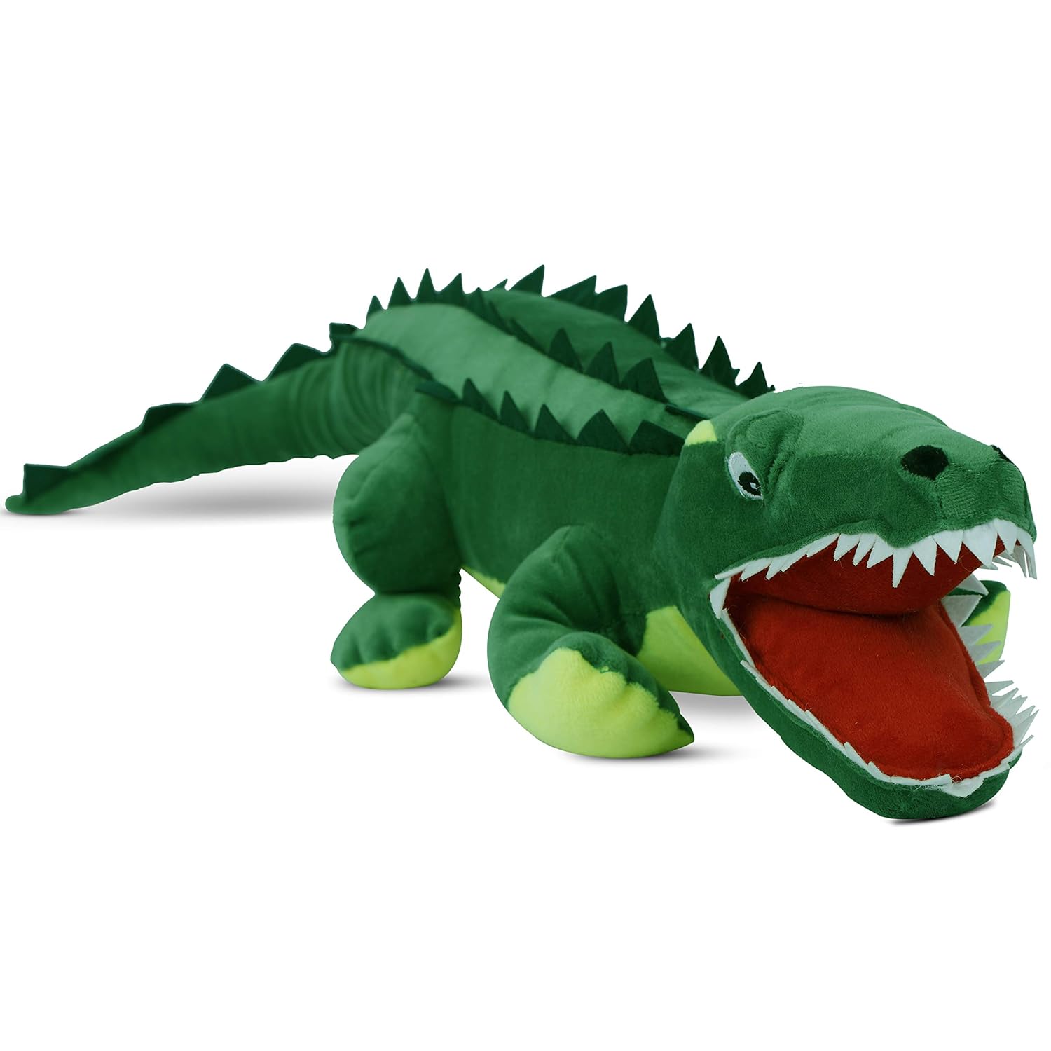 Buy by Soft Crocodile with Open Mouth Stuffed Animal Plush Toy, Size