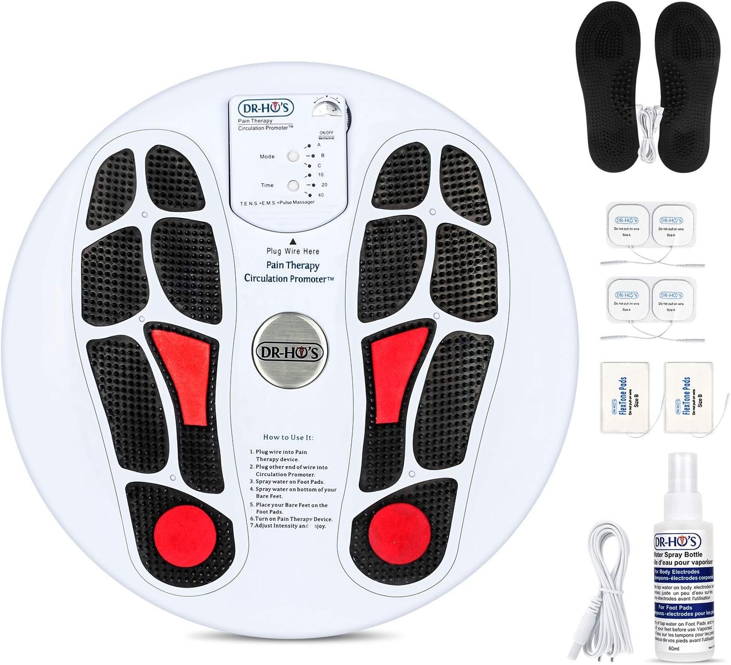 DRHO'S Circulation Promoter, Electric Foot Massagers Machine, 5