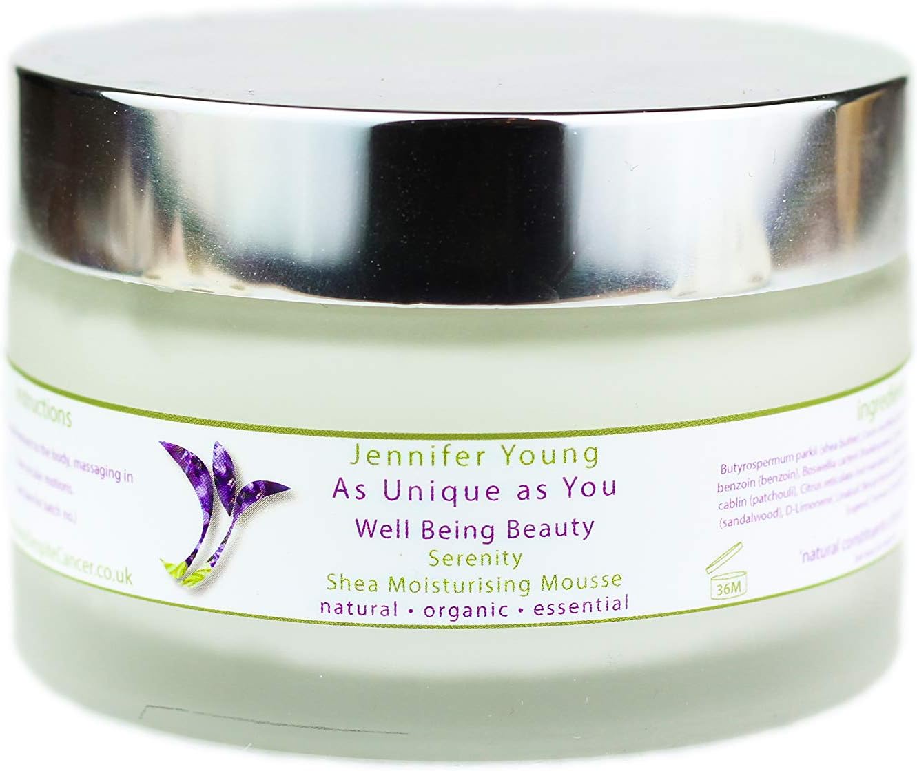 Well-Being Beauty Aromatherapy Shea Butter Body Lotion Mousse - Serenity