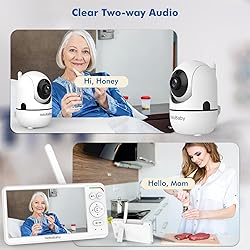 HelloBaby Baby Monitor with 6" World First IPS