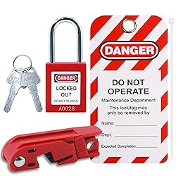 Circuit Breaker Lockout Device for 110-240V