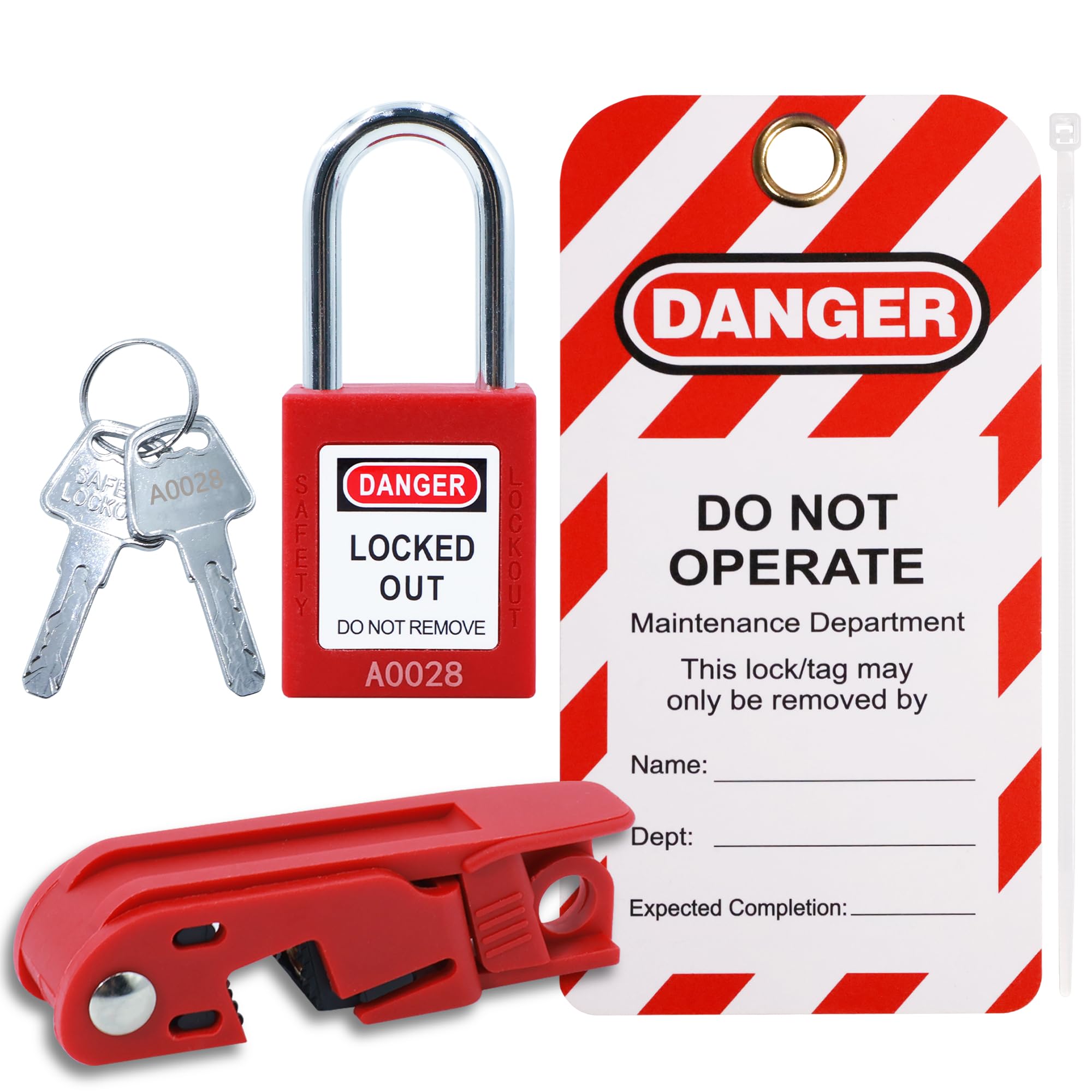 Circuit Breaker Lockout Device for 110-240V