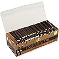 Imperator Brown Color 25mm Filtered Cigarette Tubes - 1 Box with 200 Tubes