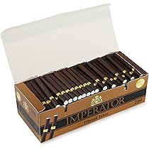 imperator black cigarette Imperator Black 200 Filtered Cigarette Tubes