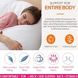 Adam Home V Pillow Extra Filled for Neck Support & Maternity Comfort view 7