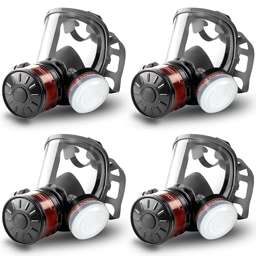 Gas Separation Mask HANUU Gas Masks Survival Nuclear and Chemical, Gas Mask with 40mm ...