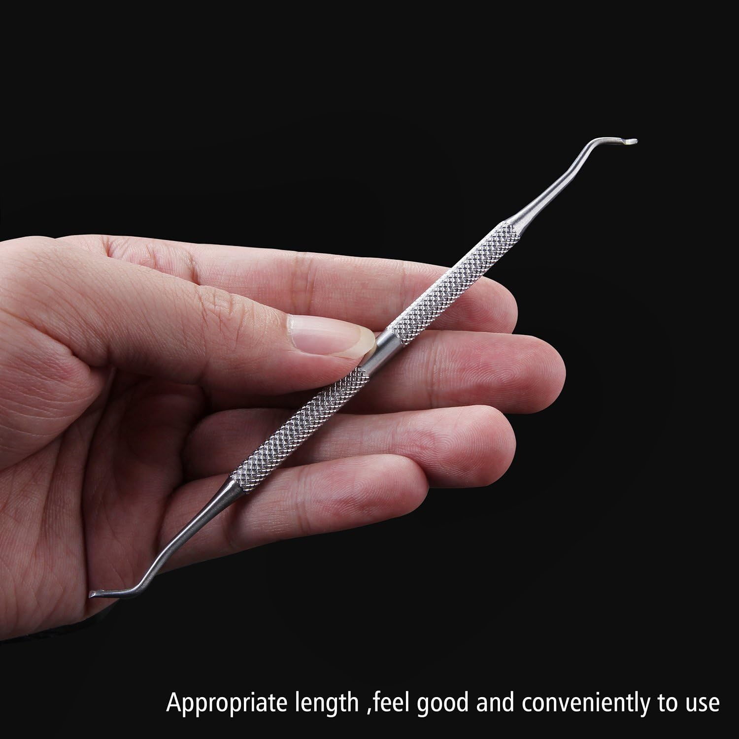 FAMILIFE L07 100% Stainless Steel Ingrown Toenail File and Lifter Double Sided with Storage Case (Ingrown Toenail File): Health & Personal Care