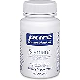 Pure Encapsulations Silymarin - 250 mg Milk Thistle Per Capsule - Liver Health Support - Antioxidants Supplement - Non-GMO & Vegan - 120 Capsules