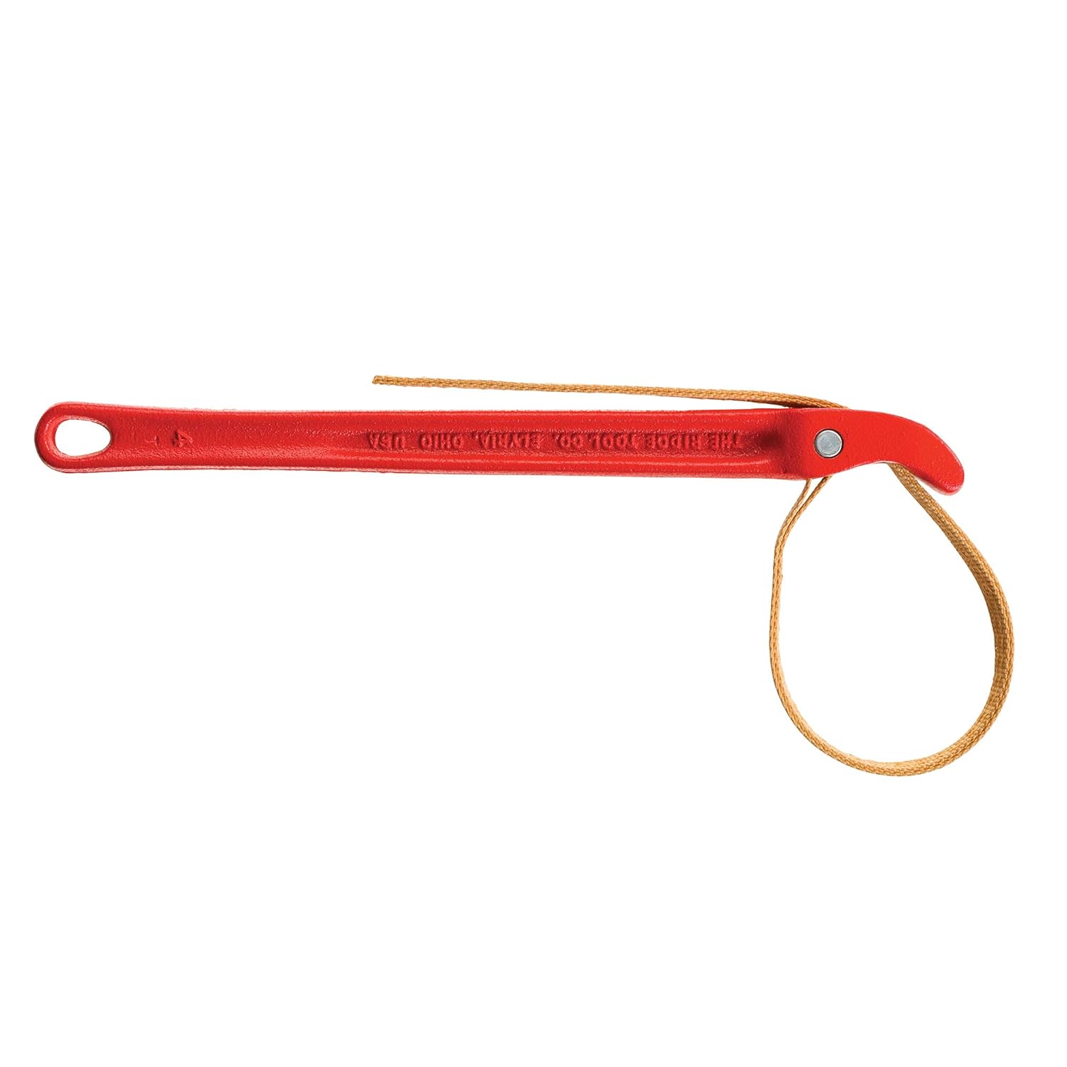 RIDGID 31335 Model 1 Strap Wrench, Ductile Iron, Red, 3 1/2 inch O.D. Capacity - Image 3