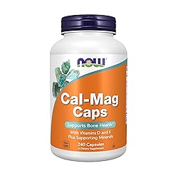 NOW Supplements, Cal-Mag Caps with Vitamin D and